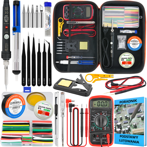 LUTOWNICA PRECYZYJNA KOLBOWA REBALL S601A REGULACJA TEMPERATURY ZESTAW 26w1